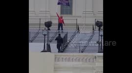 Thousands Of Trump Supporters Storm US Capitol Building In DC