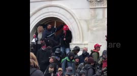 Thousands of Trump supporters storm US Capitol Building