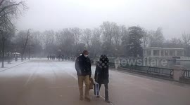 Storm Filomena brings snow to Spanish capital