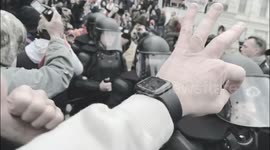 Footage shows Trump supporter making 'OK' sign associated with white supremacy during Capitol breach