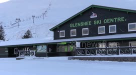 Glenshee Ski Centre empty after recent changes to Scottish government COVID regulations