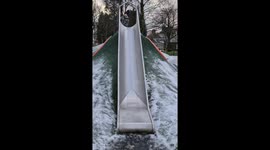 slip on ice