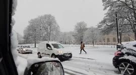UK: Arctic Freeze Hits Nation With Snow And Ice 2