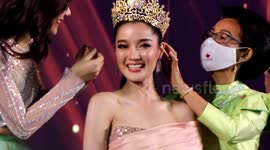 Beauty pageant takes place in front of empty seats due to Covid-19 restrictions in Thailand