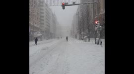 Madrid #GranVia #NieveMadrid #TormentaFilomena
