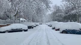 Storm Filomena blankets Madrid in thick snow and paralyses the city