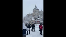 madrid cathedral and royal palace