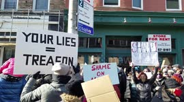 Brooklynites demand Rep. Malliotakis backs 25th Amendment to oust Trump from office