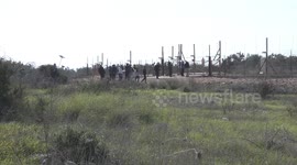 Palestinians in Kafr Thuluth village, southeast of Qalqilya, participated  in a popular rally denouncing the decision of the Israeli occupation authorities (IOA) to expand settlements and expropriate more of the village’s lands.