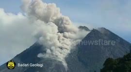Indonesia's Mount Merapi triggers evacuation orders as it spews clouds of ash
