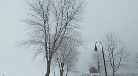 Cool Rime Ice by the Ashland Marina on Lake Superior