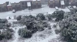 US: Texas Receives Rare Snow As Winter Storm Moves Into Southern Great Plains 2