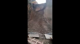 Narrow escape for truck on north Indian highway after bridge collapses suddenly