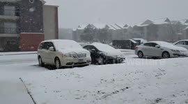 US: Texas Receives Rare Snow As Winter Storm Moves Into Southern Great Plains 3