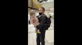 Navy dad surprises daughter in emotional reunion