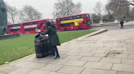 Passerby speakers corner Marble Arch london