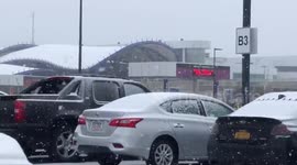 US: Snow Blankets Across Upstate New York