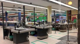 Unprecedented cold wave after storm Philomena during the coronavirus pandemic in Madrid on January 11st, 2021.