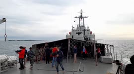 Preparation for the search for Day Four of the Sriwijaya Air SJ -182 Wreckage in the Waters of the Thousand Islands of Indonesia