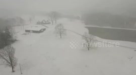 Winter storm covers Mississippi with blanket of snow