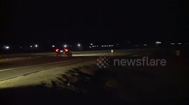 Police detain man after police chase in California