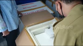 Over 9,000 doses of China's Sinovac COVID-19 vaccine arrive in Indonesia after emergency use approval