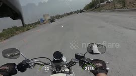 Practica de manejo en  moto