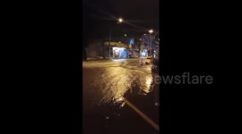 Turkey: Heavy Rains Flood Streets In Buca, Izmir 2