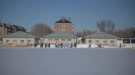 Rayo Majadahonda asks his followers for help, hands and shovels to remove the snow from the football field in Madrid 13rd January, 2021.