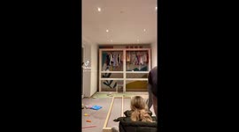 Dad builds children dream bedroom for £180