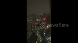 Storm hits British Columbia with heavy wind and rain