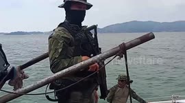 Thai Navy patrols border with Myanmar amid COVID-19 second wave