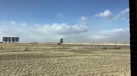 Powerful Montana windstorm blows fuel tank away across field