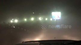 Intense winter storm strands motorists