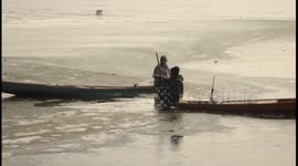 Dal lake freeze, Srinagar Records Coldest Night After Eight Years