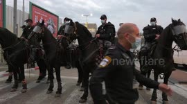 Clashes erupt as Israeli Prime Minister Netanyahu visits Nazareth