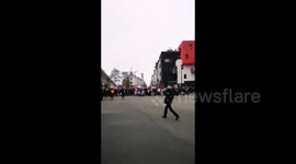 Brussels protest over police brutality turns violent