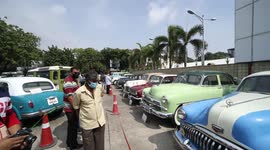 Vintage car rally - attracts many in the capital city of Tamilnadu