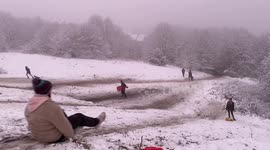 Sheffield in the snow