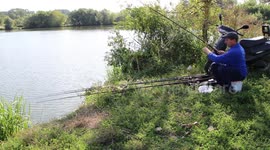 Successful fishing for crucian carp