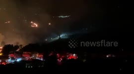 US: Erbes Fire Breaks Out In Thousand Oaks, Ventura, CA 2