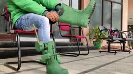 Young Innovator develops intelligent boots to tackle border disputes in northern India