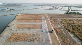 Drone footage shows field hospital being built to handle Covid-19 second wave in Thailand