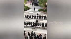 Explosion heard during protest in Bangkok