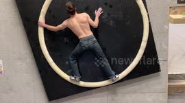 Cartwheel climber’s edition