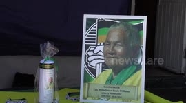 Memorial held for South African anti-apartheid hero Coline Williams' mother, Wilhelmina