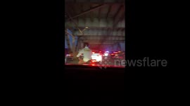 US: Bikers Storm Bay Bridge, Go Against Traffic Flow