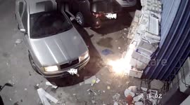 Fire erupts after children set off fireworks in Chinese warehouse