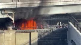 Fire near Capitol in Washington, D.C. prompts evacuation of inauguration rehearsal