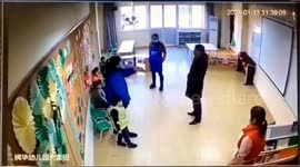 Chinese father detained after he slaps his child’s classmate onto floor in kindergarten